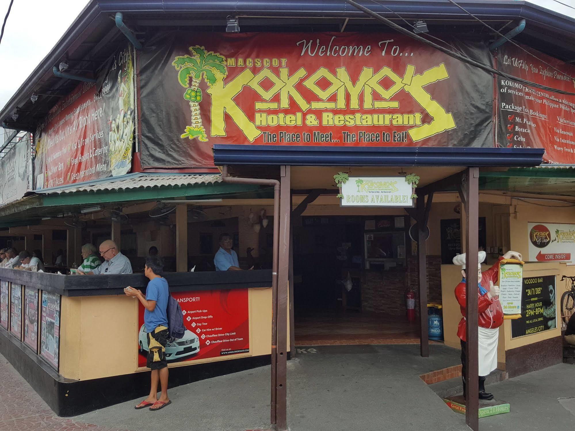 Kokomos Hotel And Restaurant Анхелес Экстерьер фото